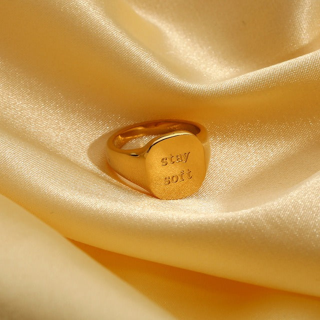 Recovery Affirmation Ring | Sobriety Gift for Her