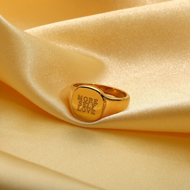 Recovery Affirmation Ring | Sobriety Gift for Her